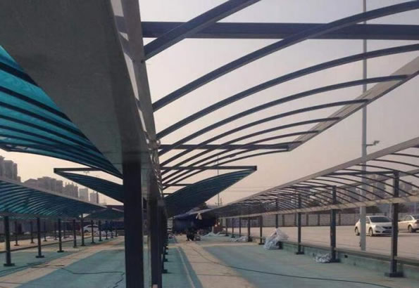 揚(yáng)州京華城車棚