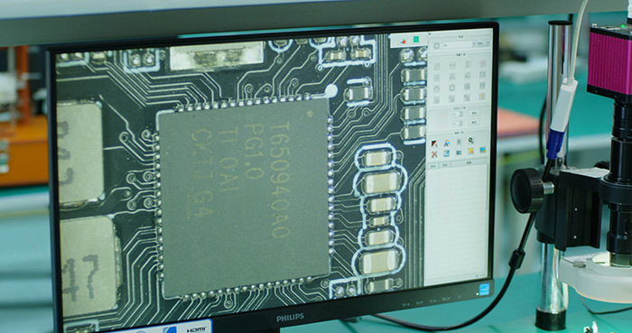 放大鏡焊點(diǎn)檢測